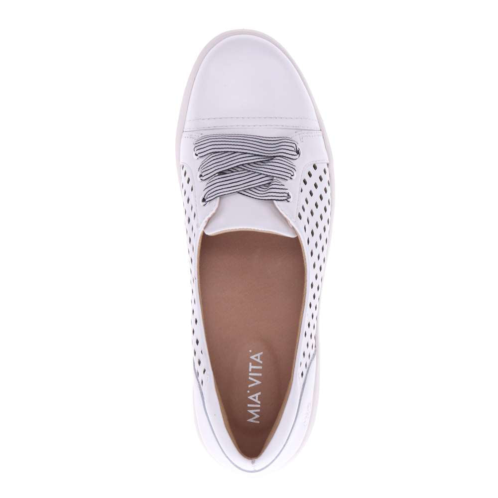Bridgette Slip-On Sneaker - White Laser
