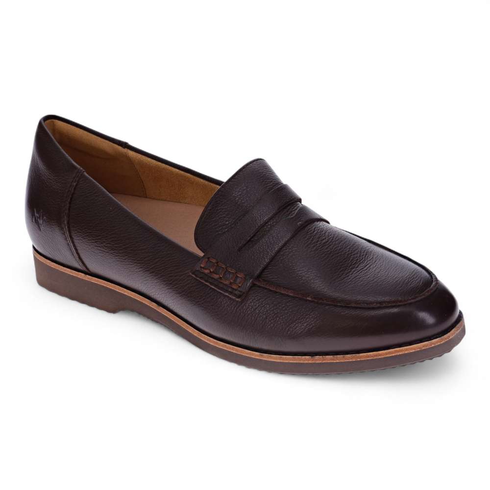 Remi Casual Slip-On - Chocolate