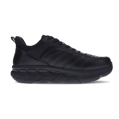 Walker Leather Active Sneaker - Black
