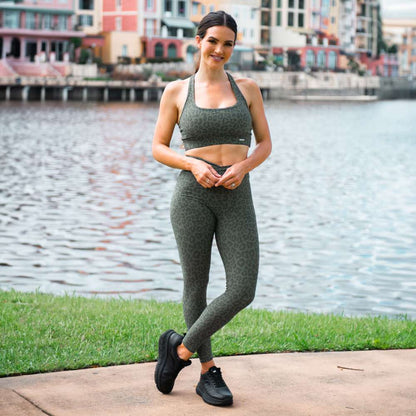 Walker Leather Active Sneaker - Black