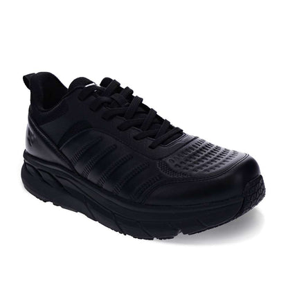 Walker Leather Active Sneaker - Black