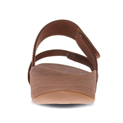Avoca Slide Sandal - Bronze Rhines Stone