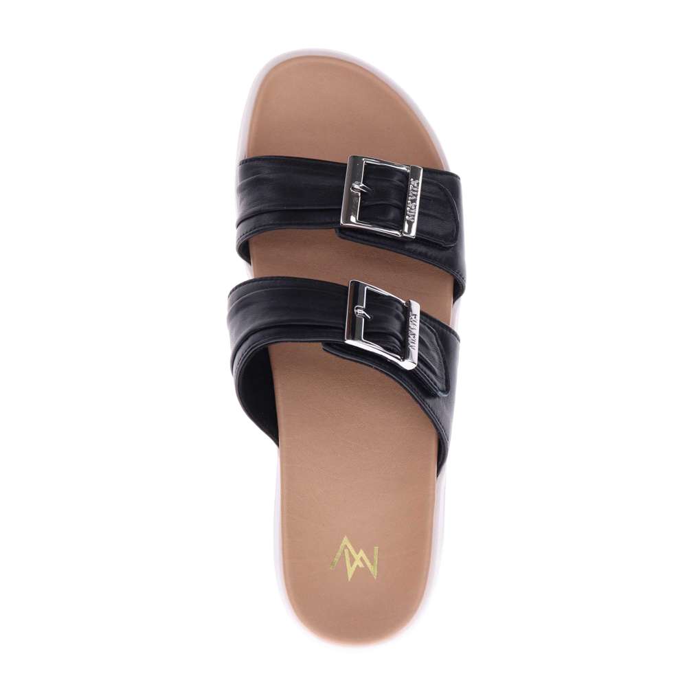 Bowie Slide Sandal - Black