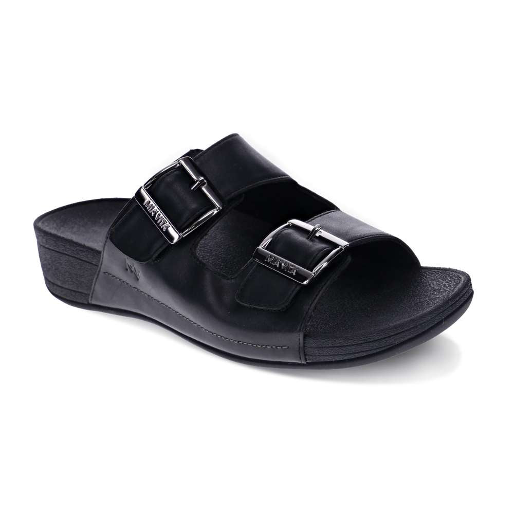 Flynn Slide Sandal - Black