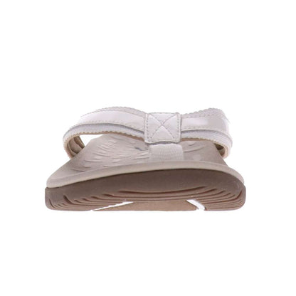 Focus Women's Toe Post Sandal - White