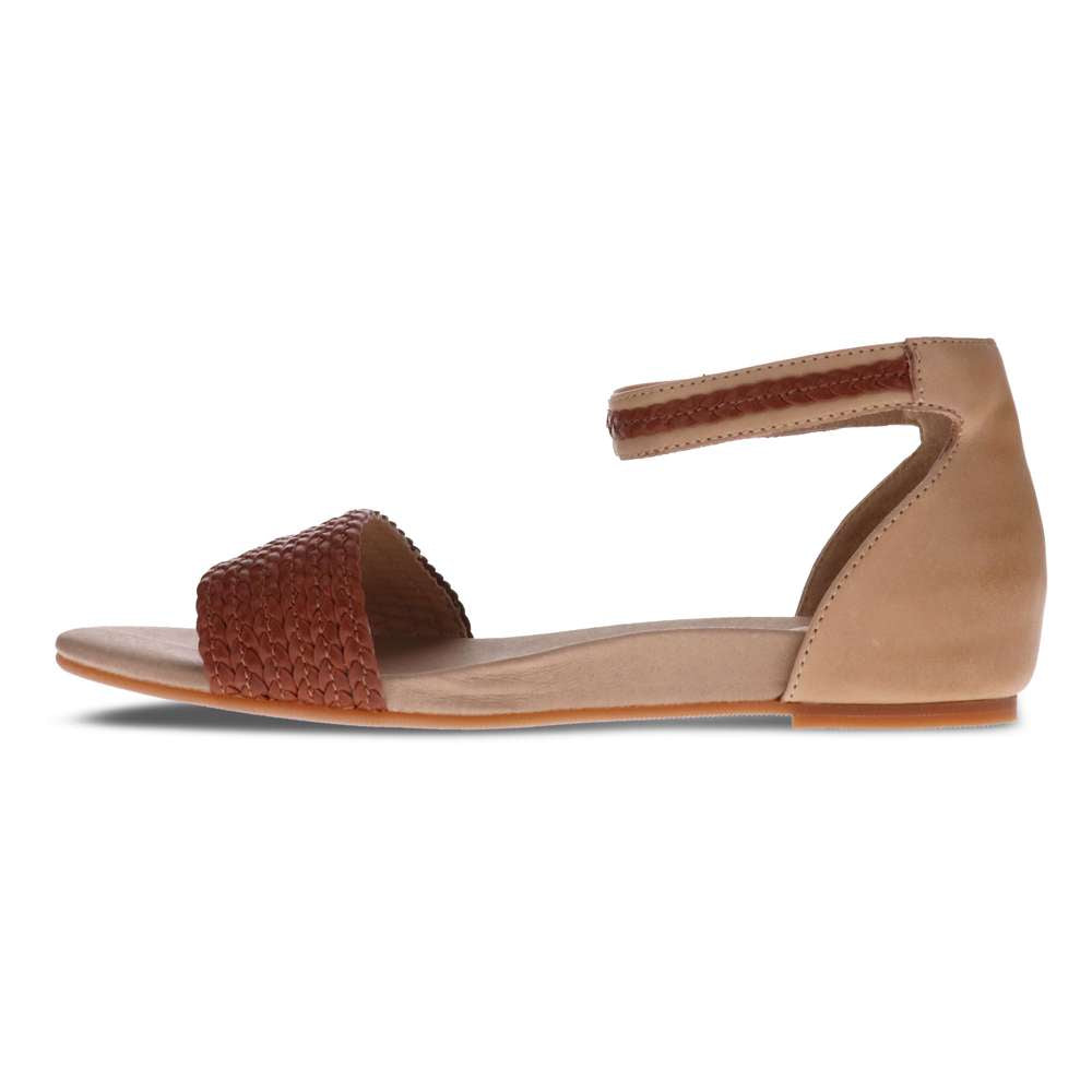 Moira Flat Sandal - Beige