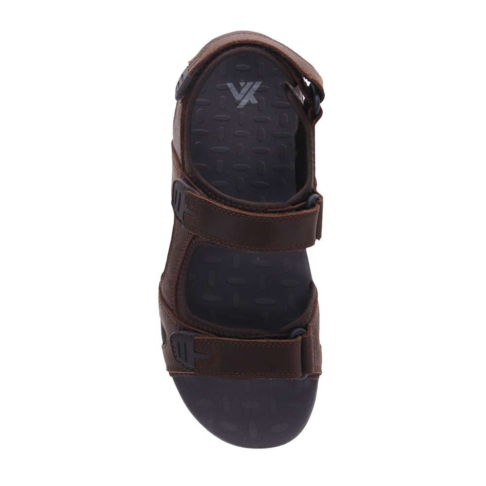 Power Back Strap Sandal - Brown