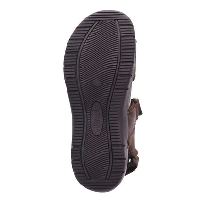 Power Back Strap Sandal - Brown