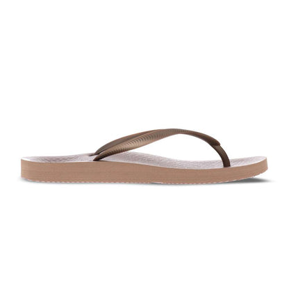 Venice Solid Women's Toe Post Sandal - Bronze