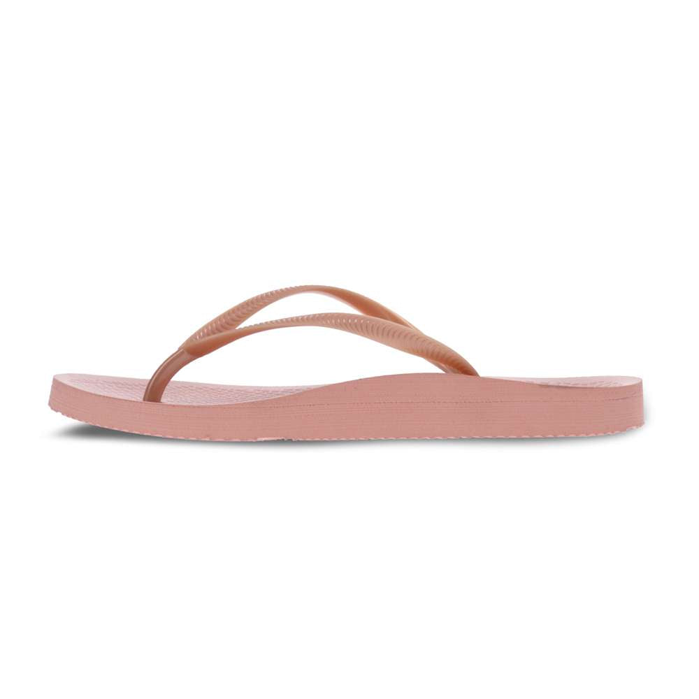 Venice Solid Women's Toe Post Sandal - Rose Gold