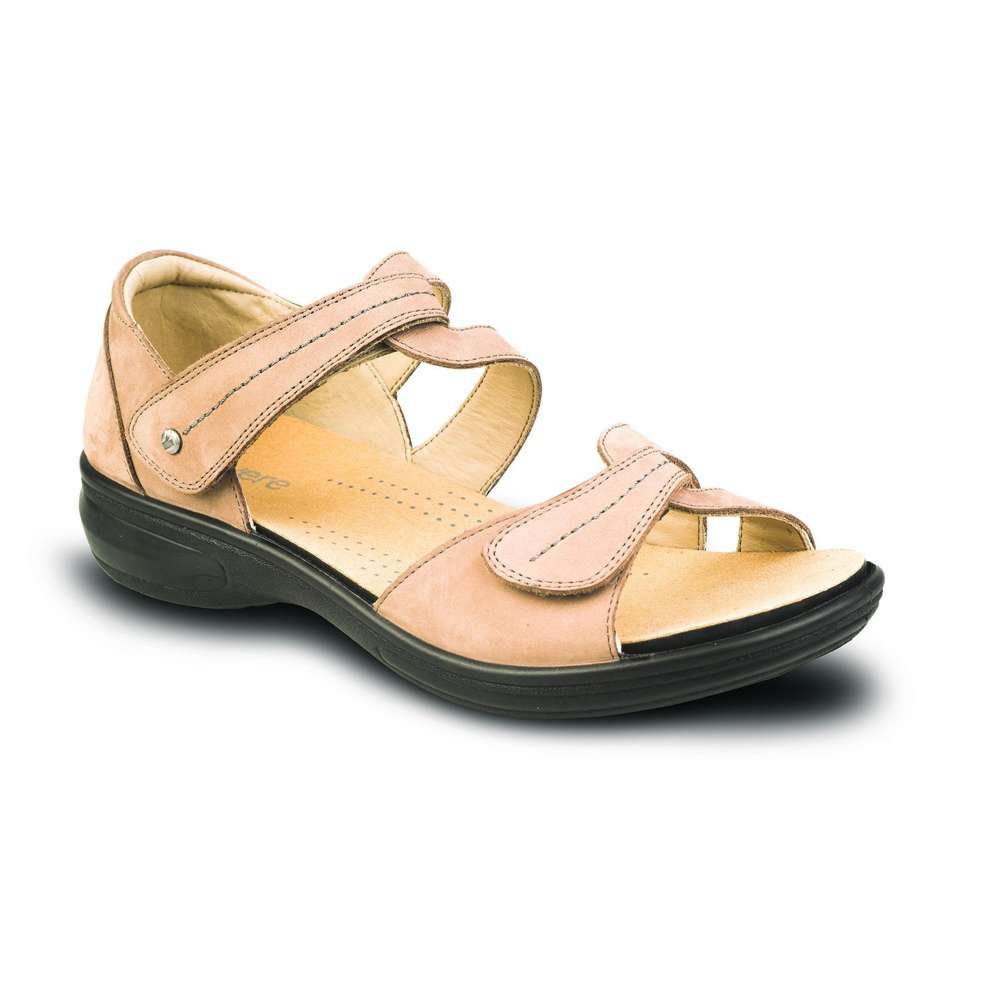 Geneva Sandal - Grey Nubuck