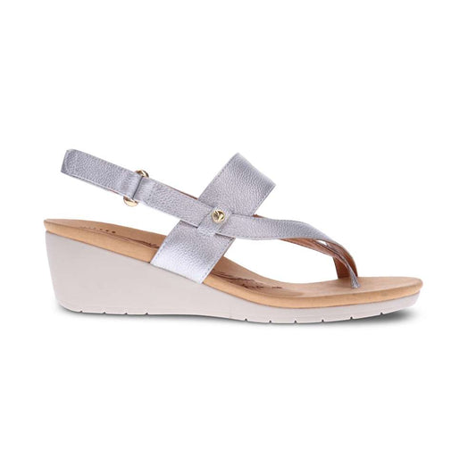Honolulu Back Strap Wedge - Pearl