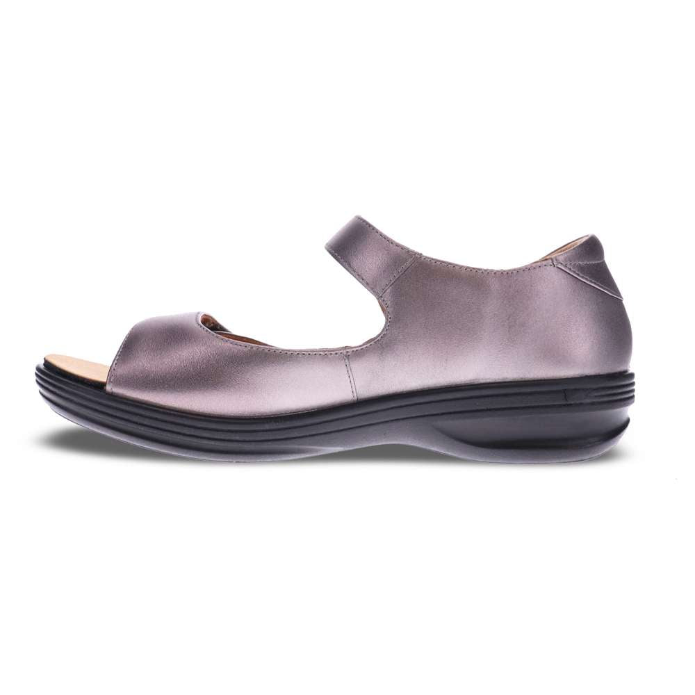 Madrid Sandal - Gunmetal