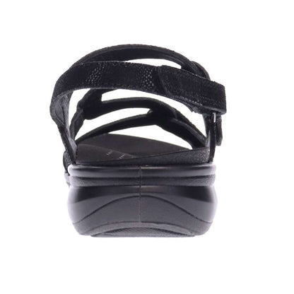Miami Adjustable Sandal - Black Lizard