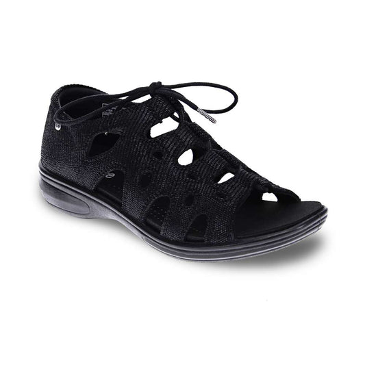 Napier Ghillie Sandal - Black Lizard