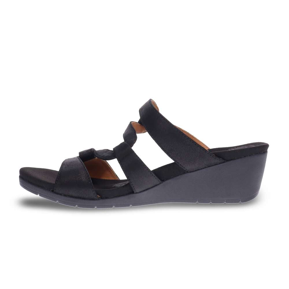 Sofia Wedge - Onyx