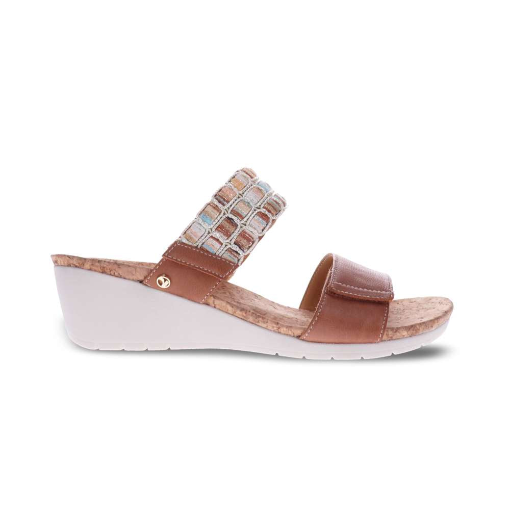 Sorrento Wedge - Cognac