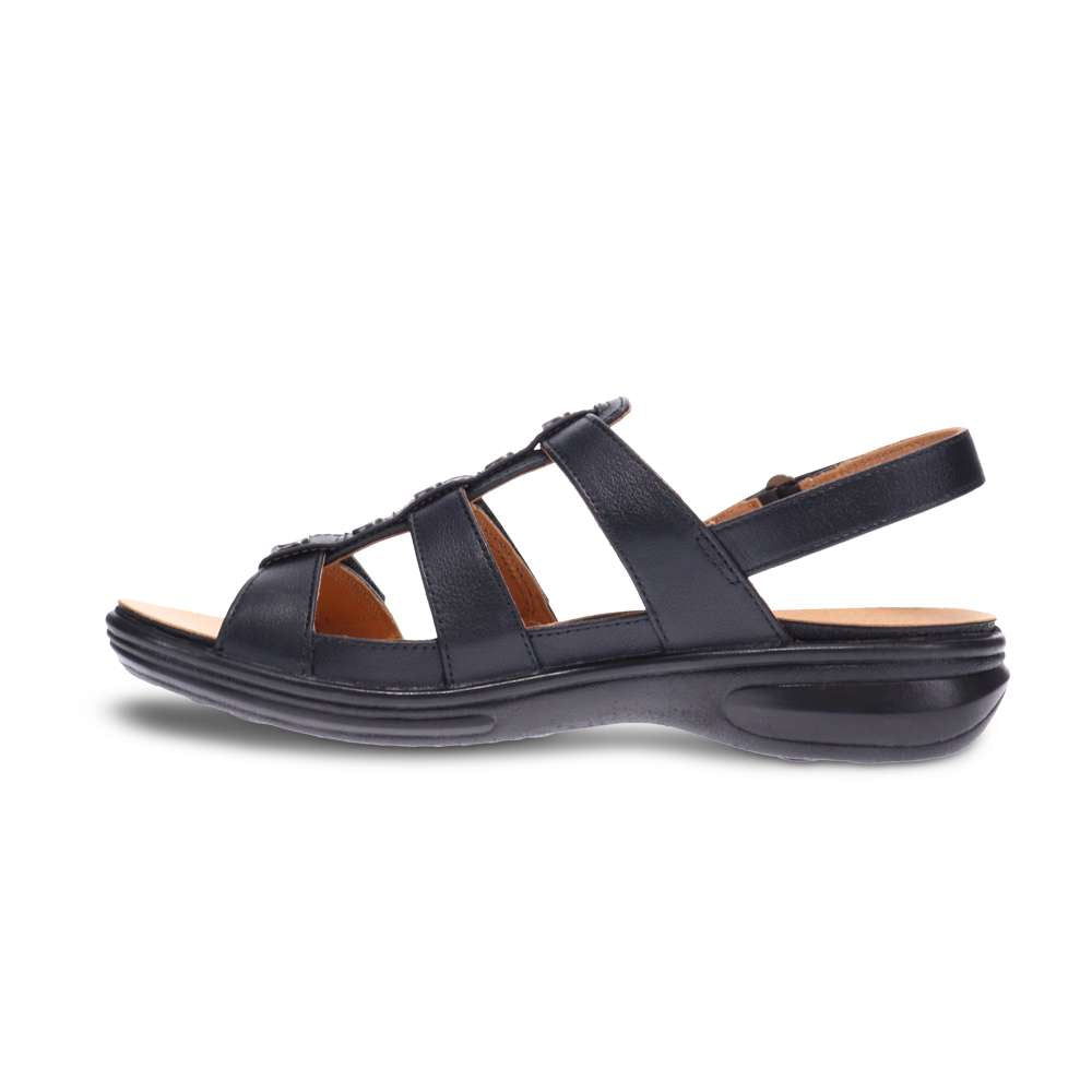 Toledo Back Strap Sandal - Black