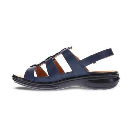 Toledo Back Strap Sandal - Blue French
