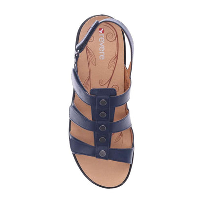 Toledo Back Strap Sandal - Blue French