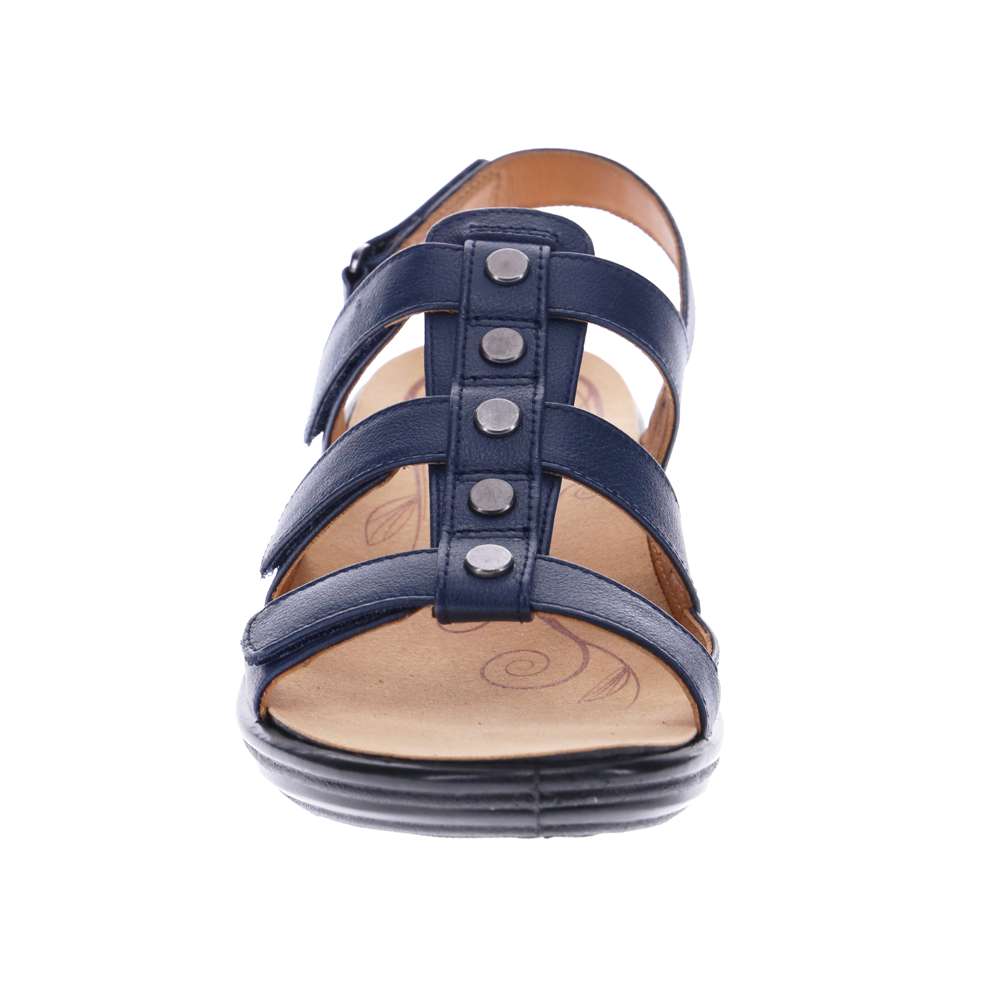 Toledo Back Strap Sandal - Blue French