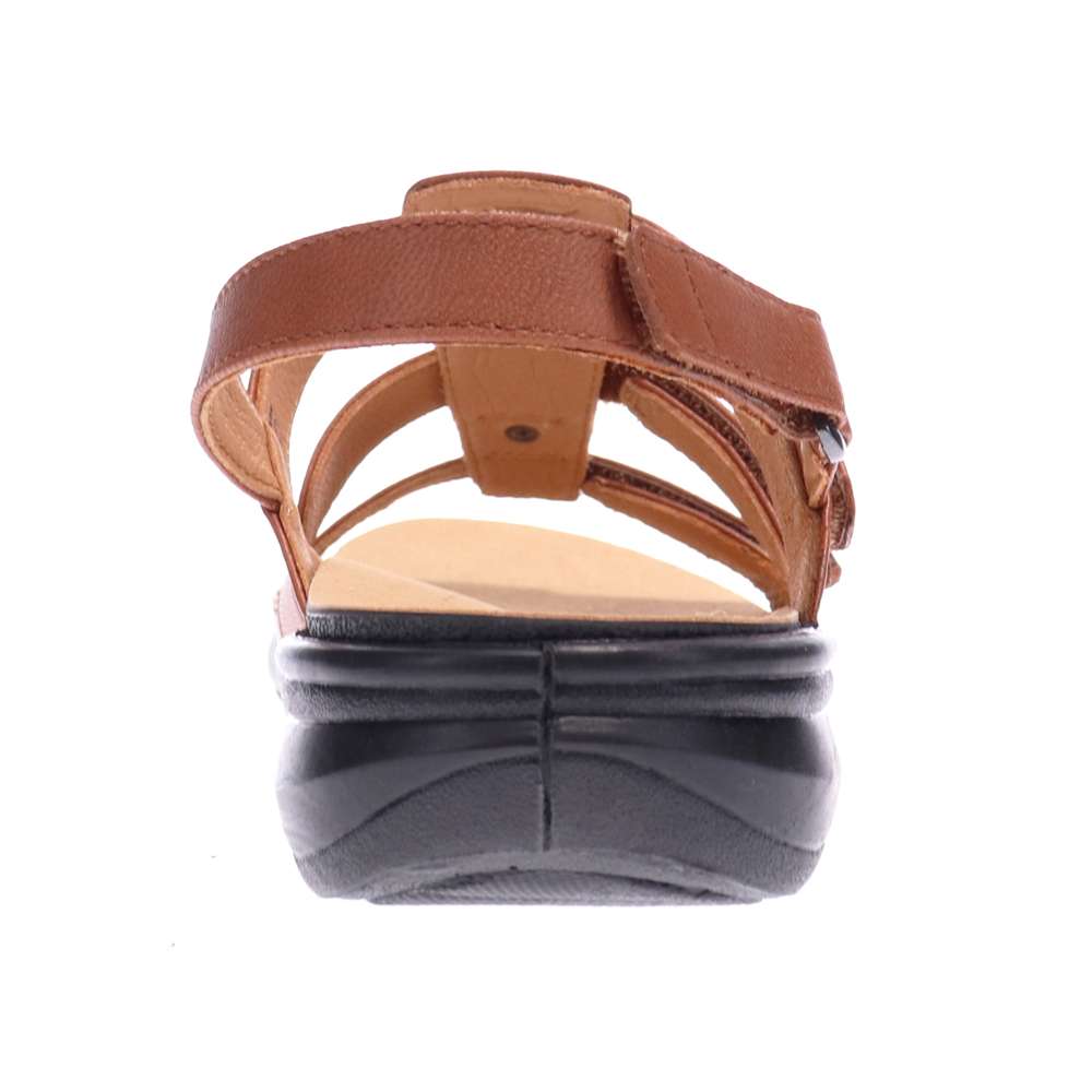 Toledo Back Strap Sandal - Cognac