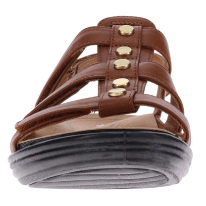 Toledo Back Strap Sandal - Tan