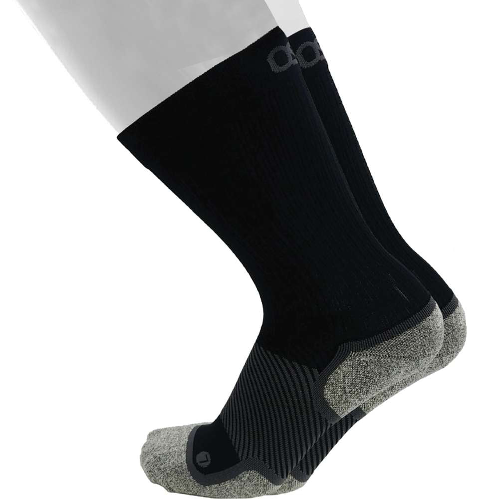 Wide Crew Wellness Performance Sock (WP4+) - Black