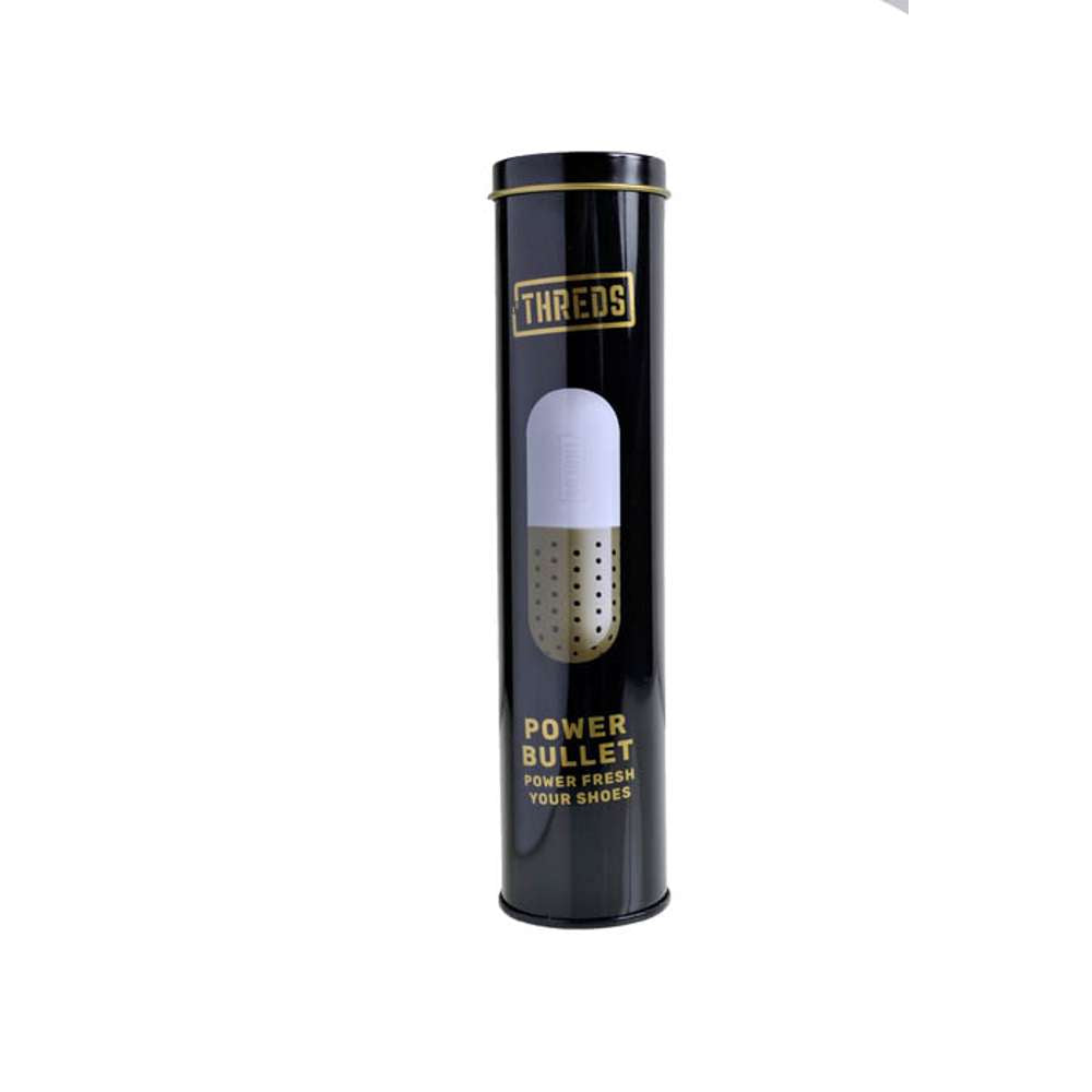 Power Bullet Shoe Deodoriser - White/Gold
