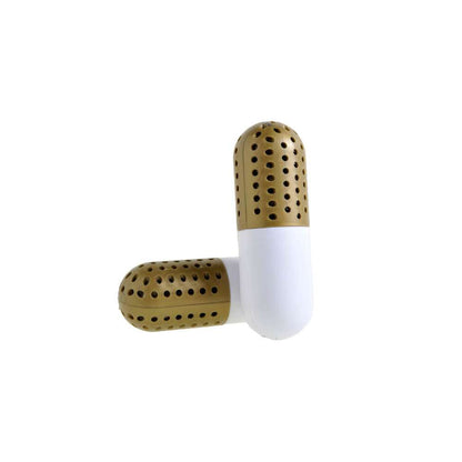 Power Bullet Shoe Deodoriser - White/Gold