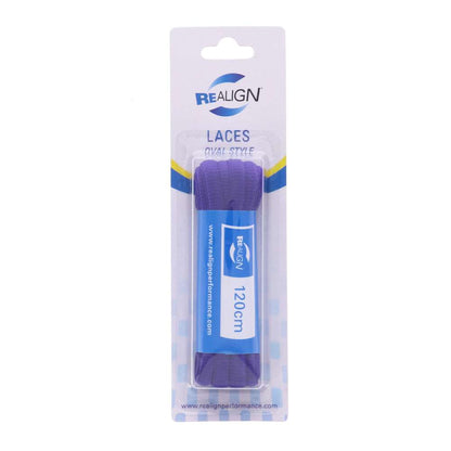 Laces Oval - Purple