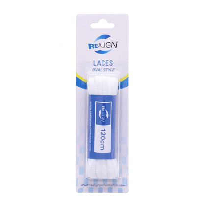 Laces Oval - White