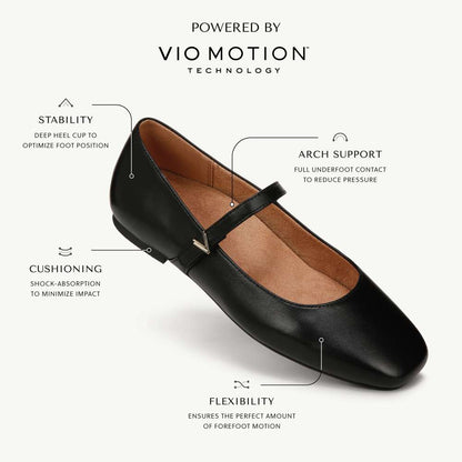 Alameda Mary-Jane Flat - Camel