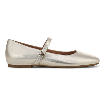 Alameda Mary-Jane Flat - Gold