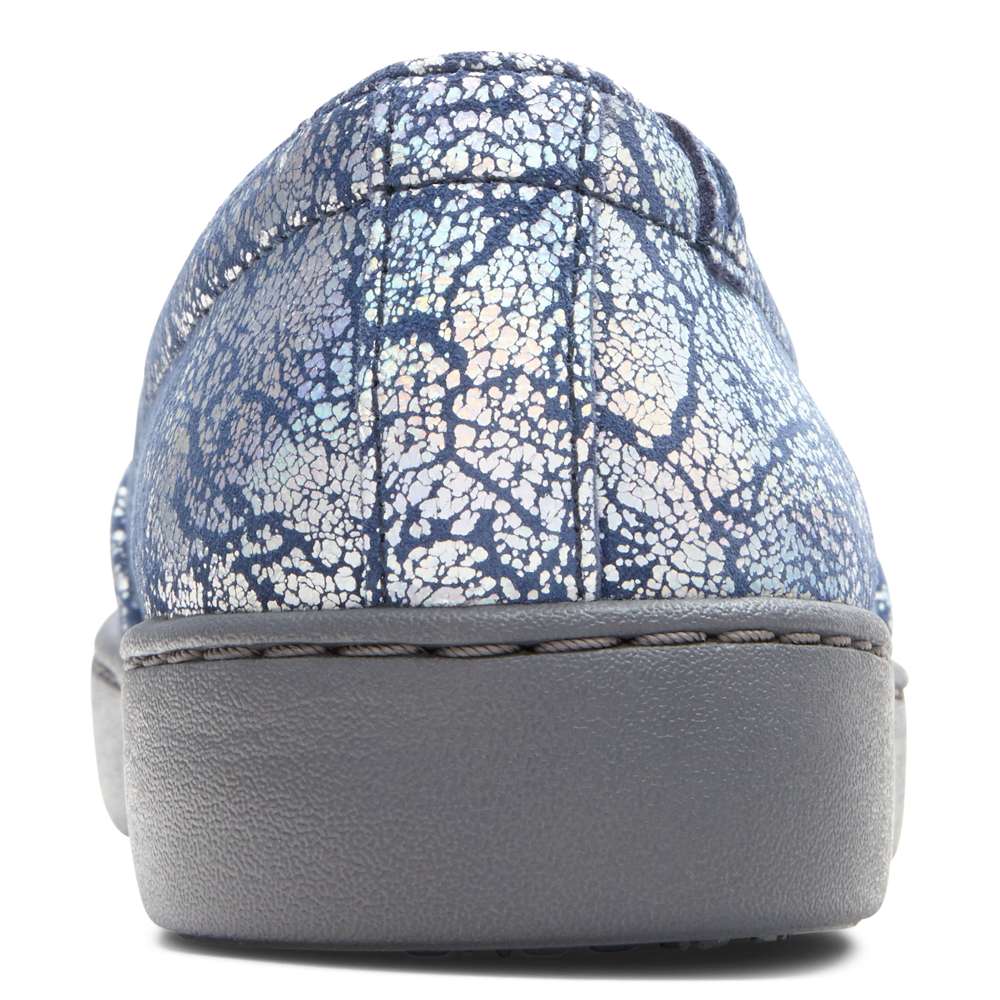 Avery Pro Slip-On Sneaker - Blue Metallic