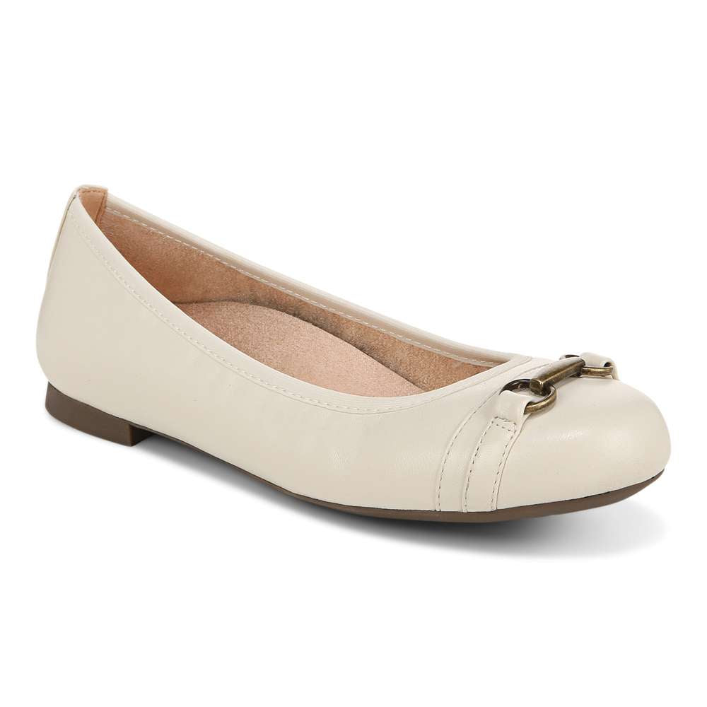 Delanie Flat - Cream