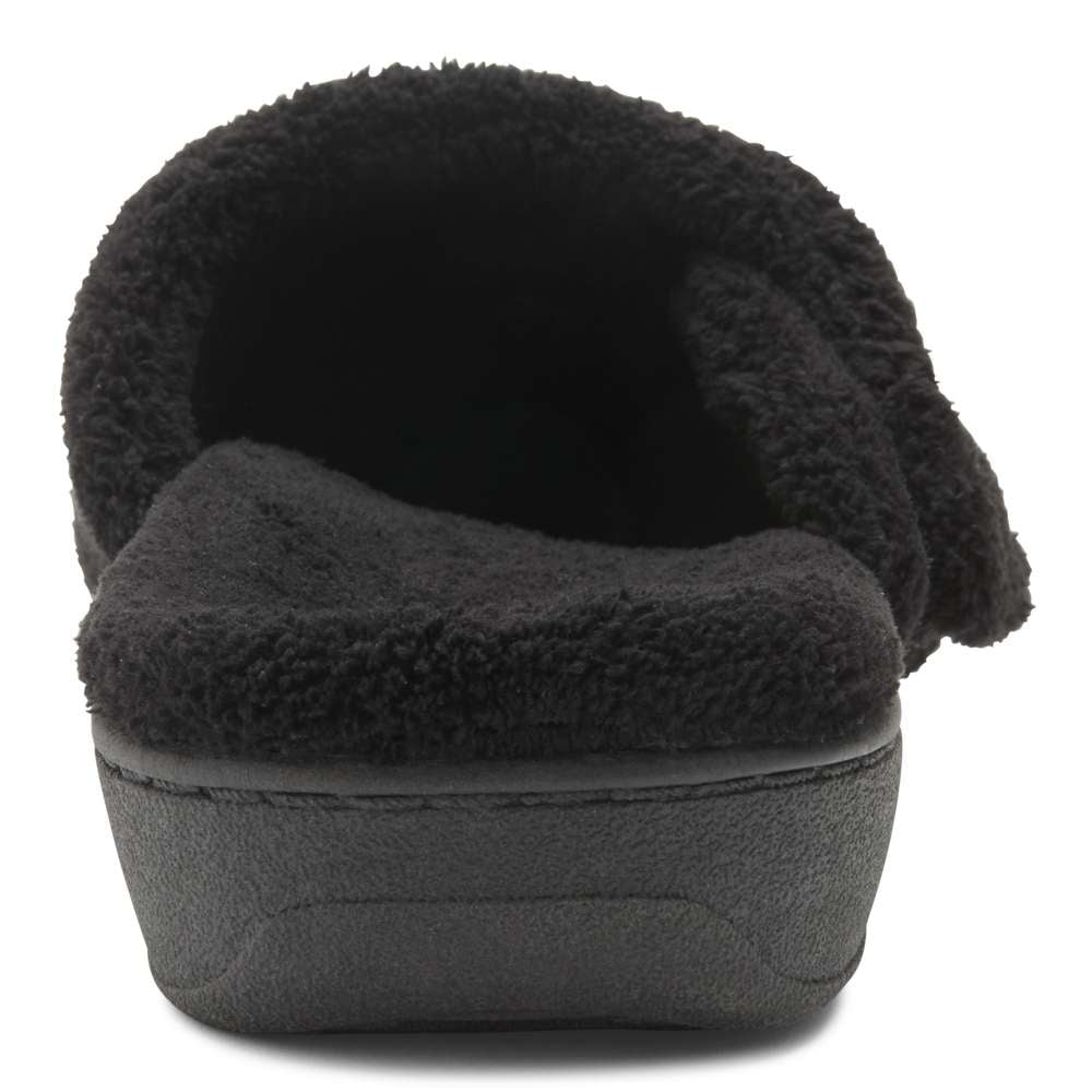 Gemma Mule Slipper - Black