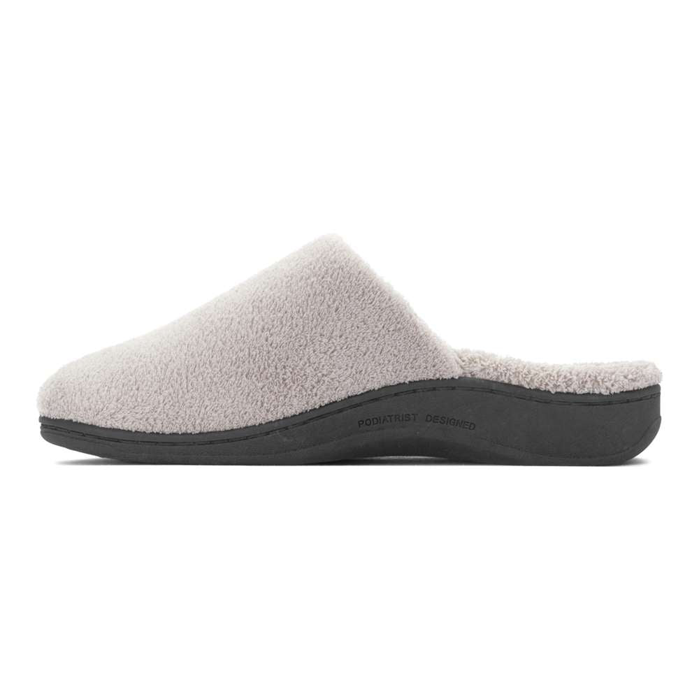 Gemma Mule Slipper - Light Grey