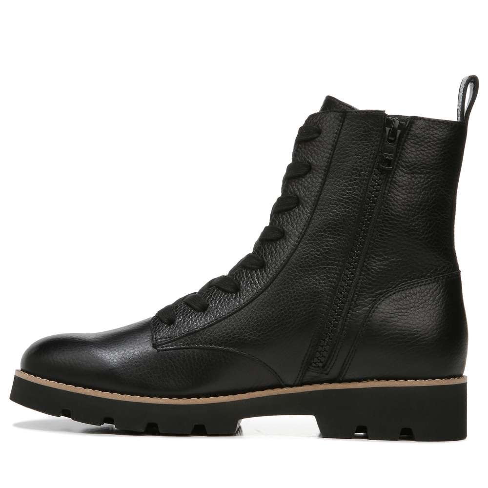 Lani Lace-Up Boot - Black