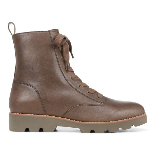 Lani Lace-Up Boot - Greige