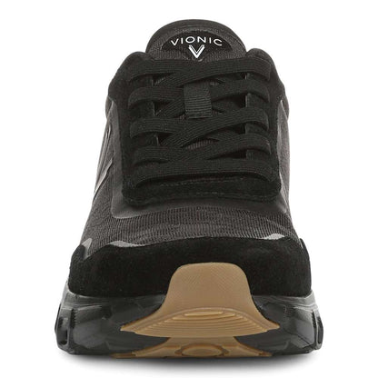 Presley Lace-Up Sneaker - Black