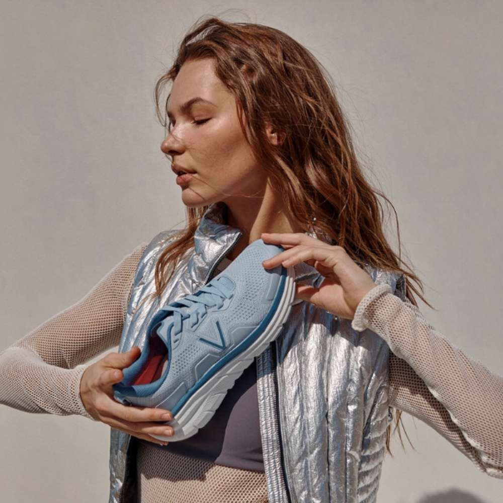 Walk Max Lace-Up Sneaker - Skyway Blue