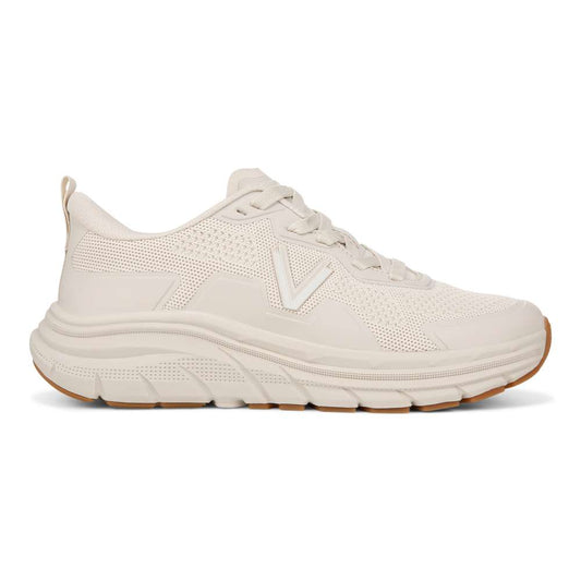 Walk Max Lace-Up Sneaker - Cream