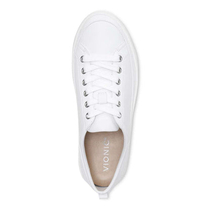 Winny Lace-Up Sneaker - White/White