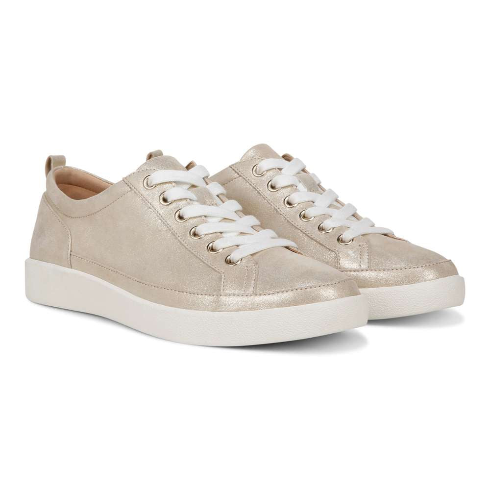 Winny Lace-Up Sneaker - Gold