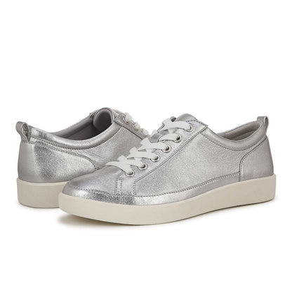 Winny Lace-Up Sneaker - Silver