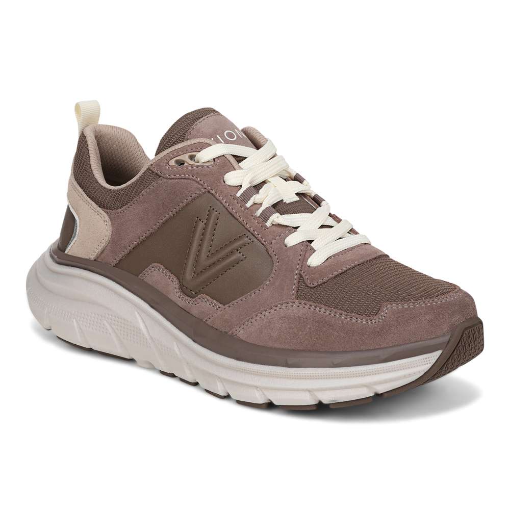 Walk Max Skyline Mesh Sneaker - Milk Chocolate