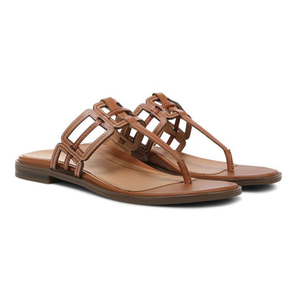 Alvana Toe Post Sandal - Tan