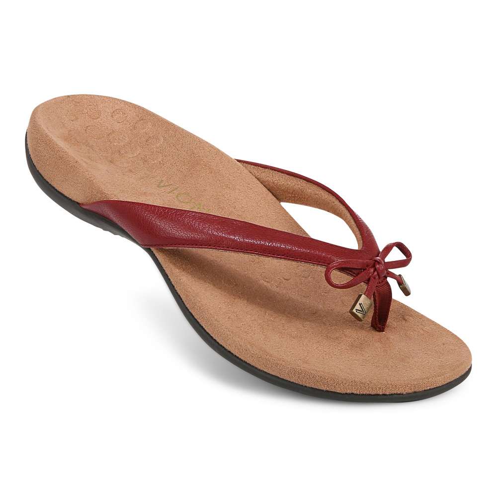 Bella Toe Post Sandal - Syrah