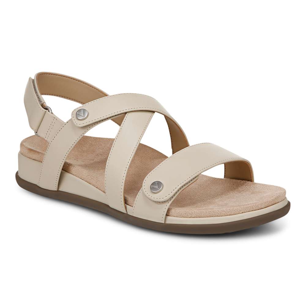 Cypress Back Strap Sandal - Parchment